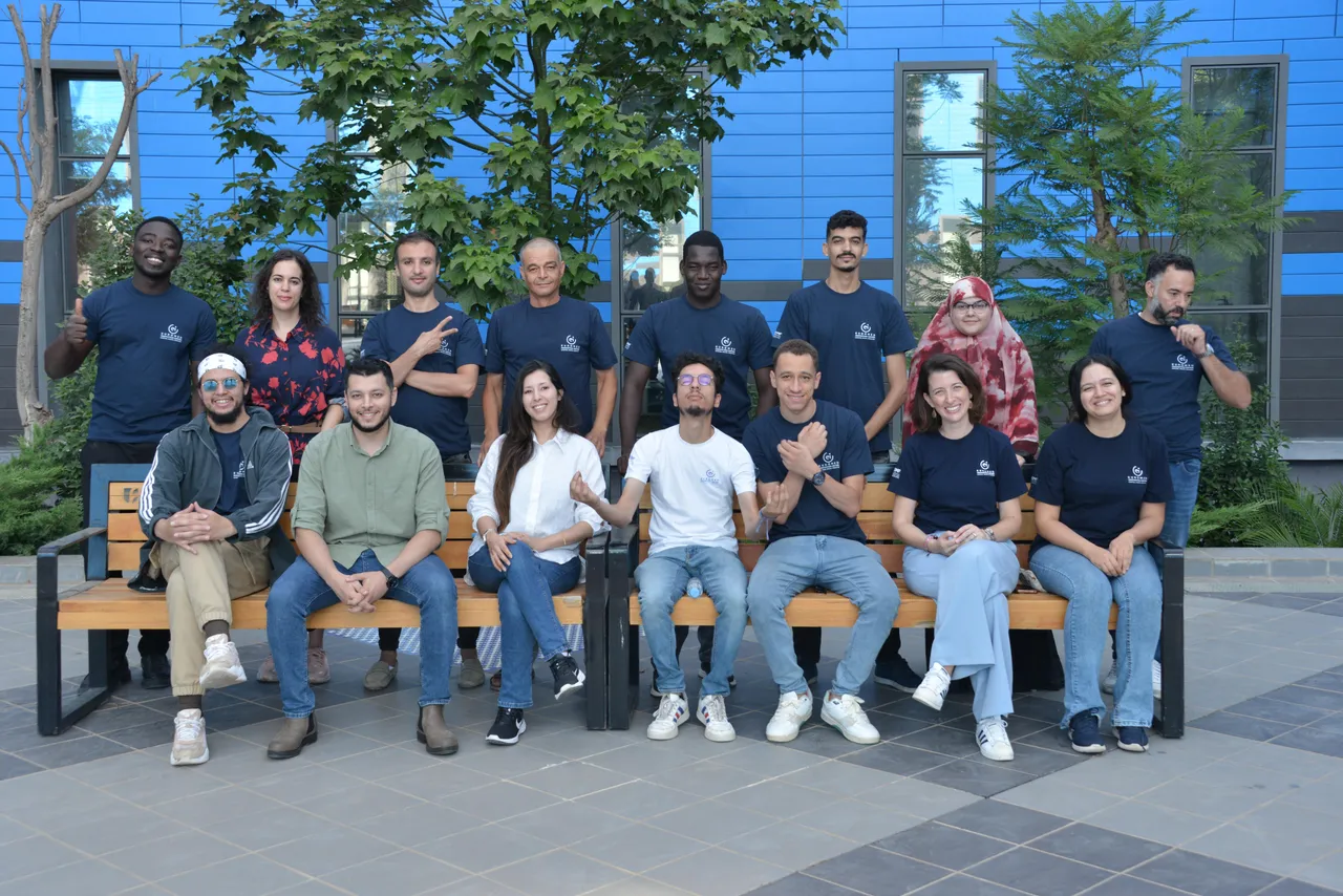 Photo de groupe de la cohorte du bootcamp HACK'DAYS L'Oriental à l'EIC