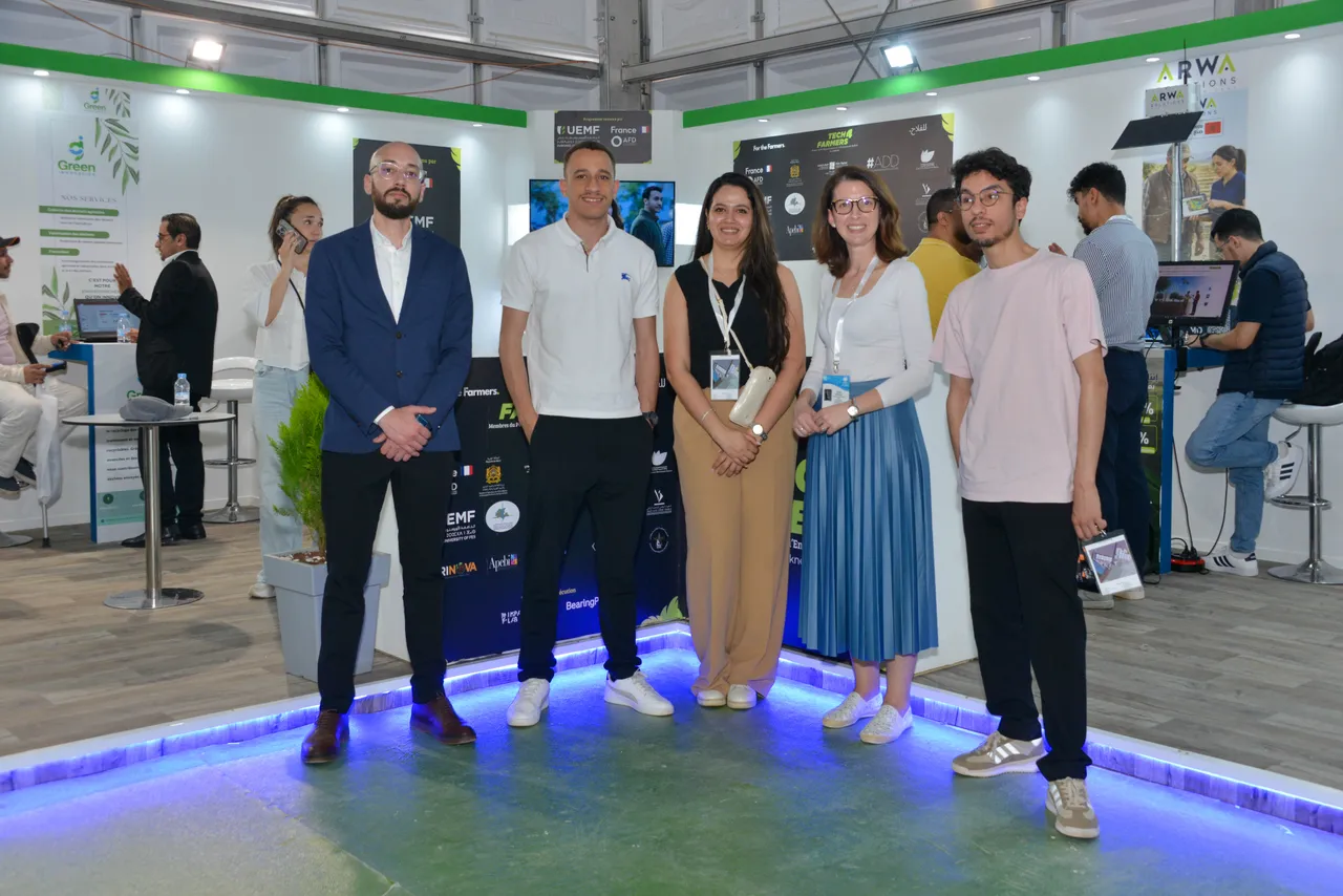 Stand Tech4Farmers au Salon International de l'Agriculture au Maroc (SIAM)